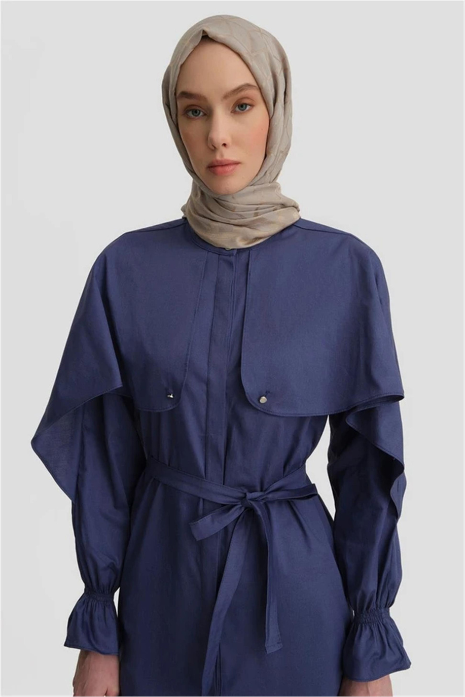 Armine Tunik Puslu Mor - 25Y4606