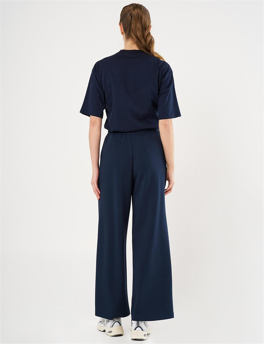 Çima Dikişli Scuba Pantolon Lacivert