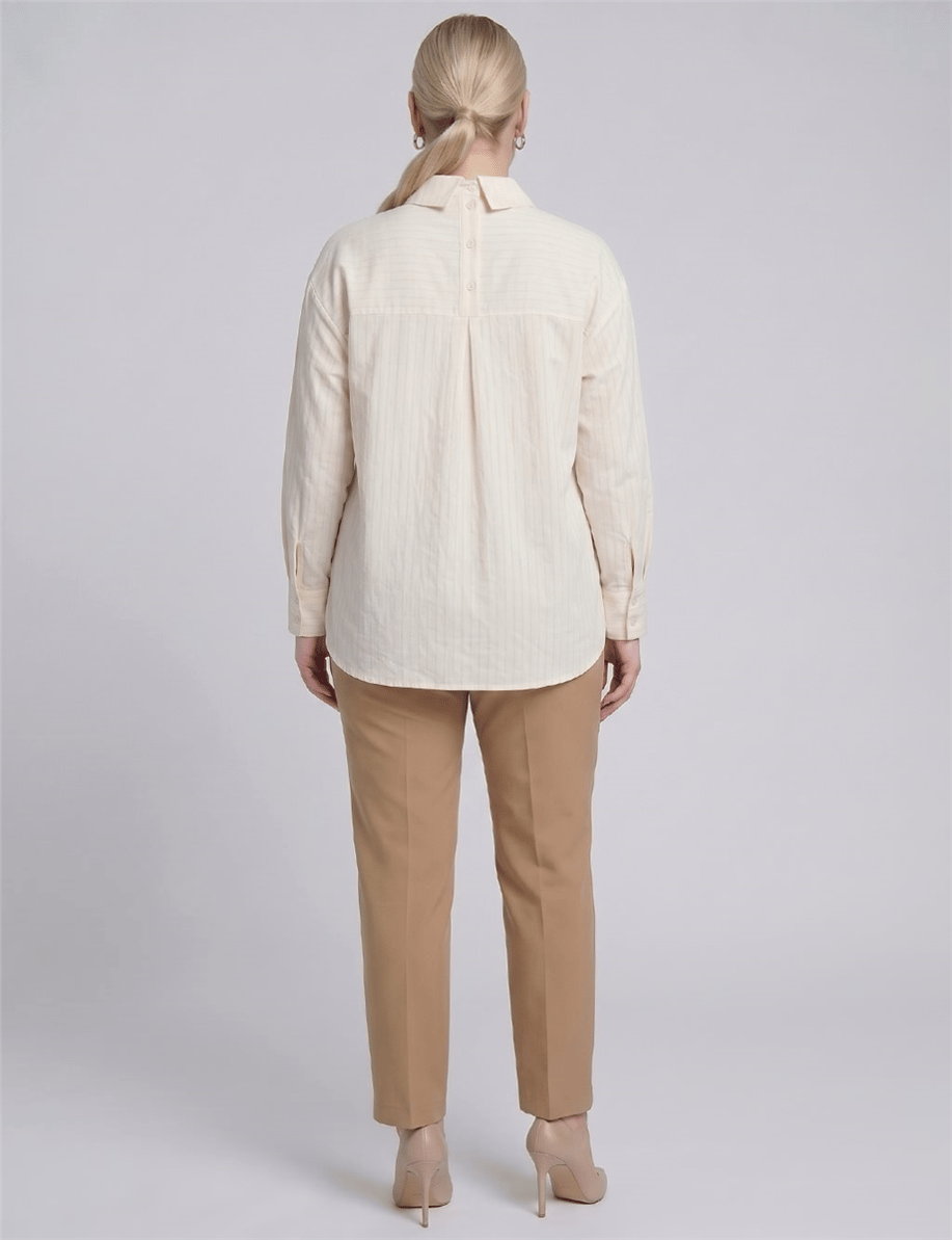 Kayra Bluz Krem - KA-B26-11043