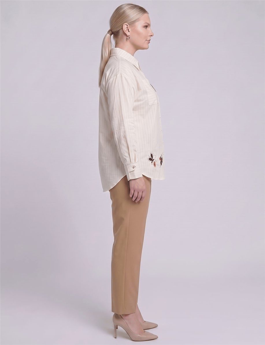 Kayra Bluz Krem - KA-B26-11043
