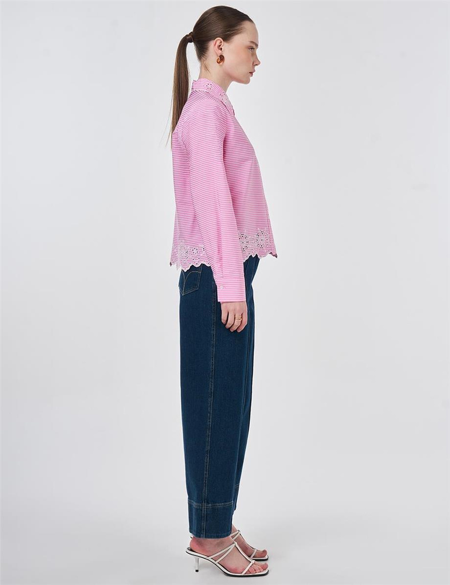 Kayra Bluz Pembe - KA-B26-11021