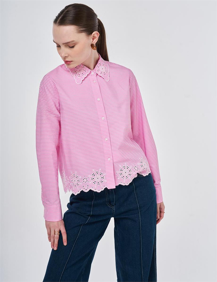 Kayra Bluz Pembe - KA-B26-11021