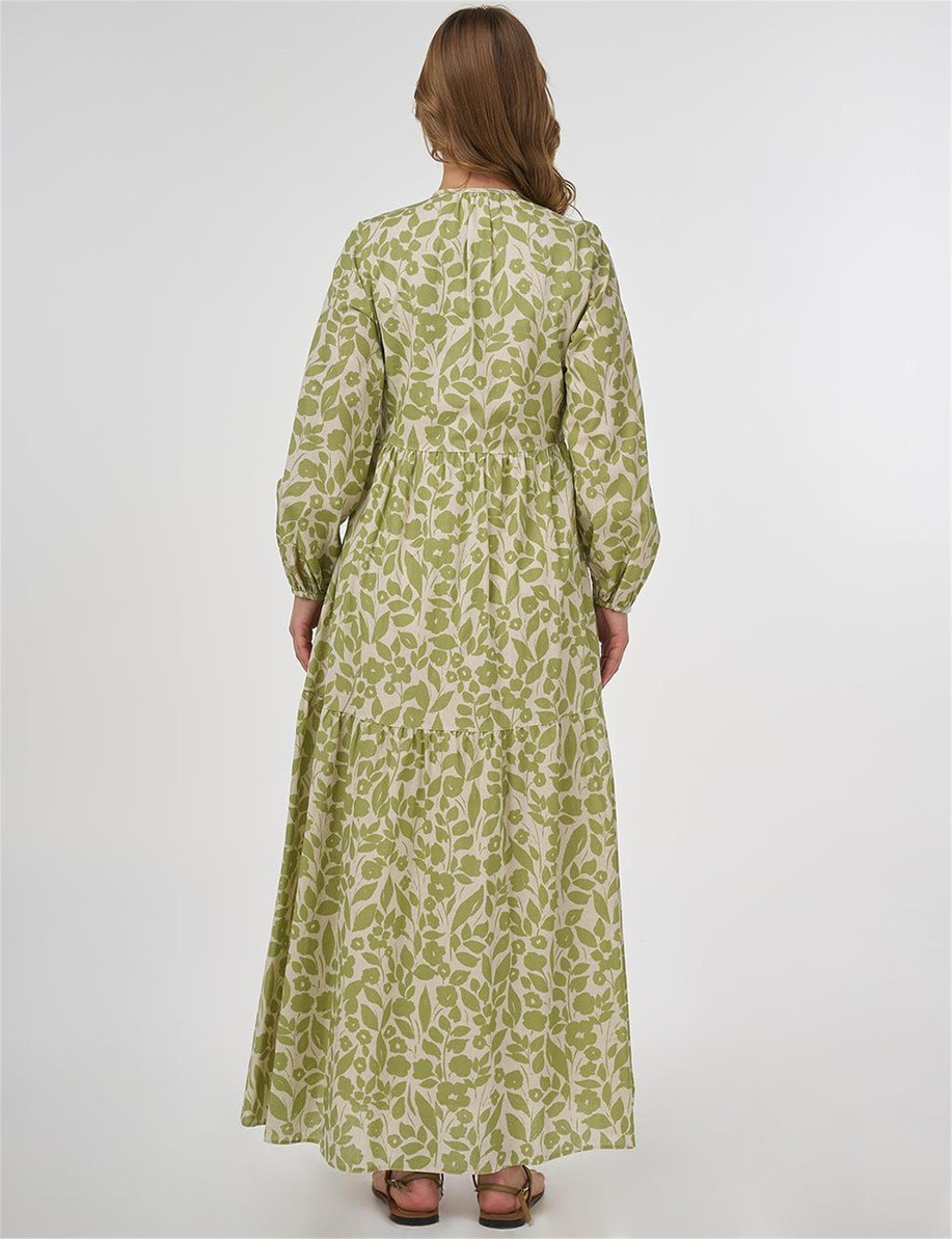 Kayra Elbise Ka-B25-23103 Fıstık Yeşili