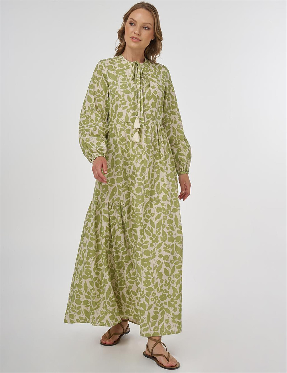 Kayra Elbise Ka-B25-23103 Fıstık Yeşili