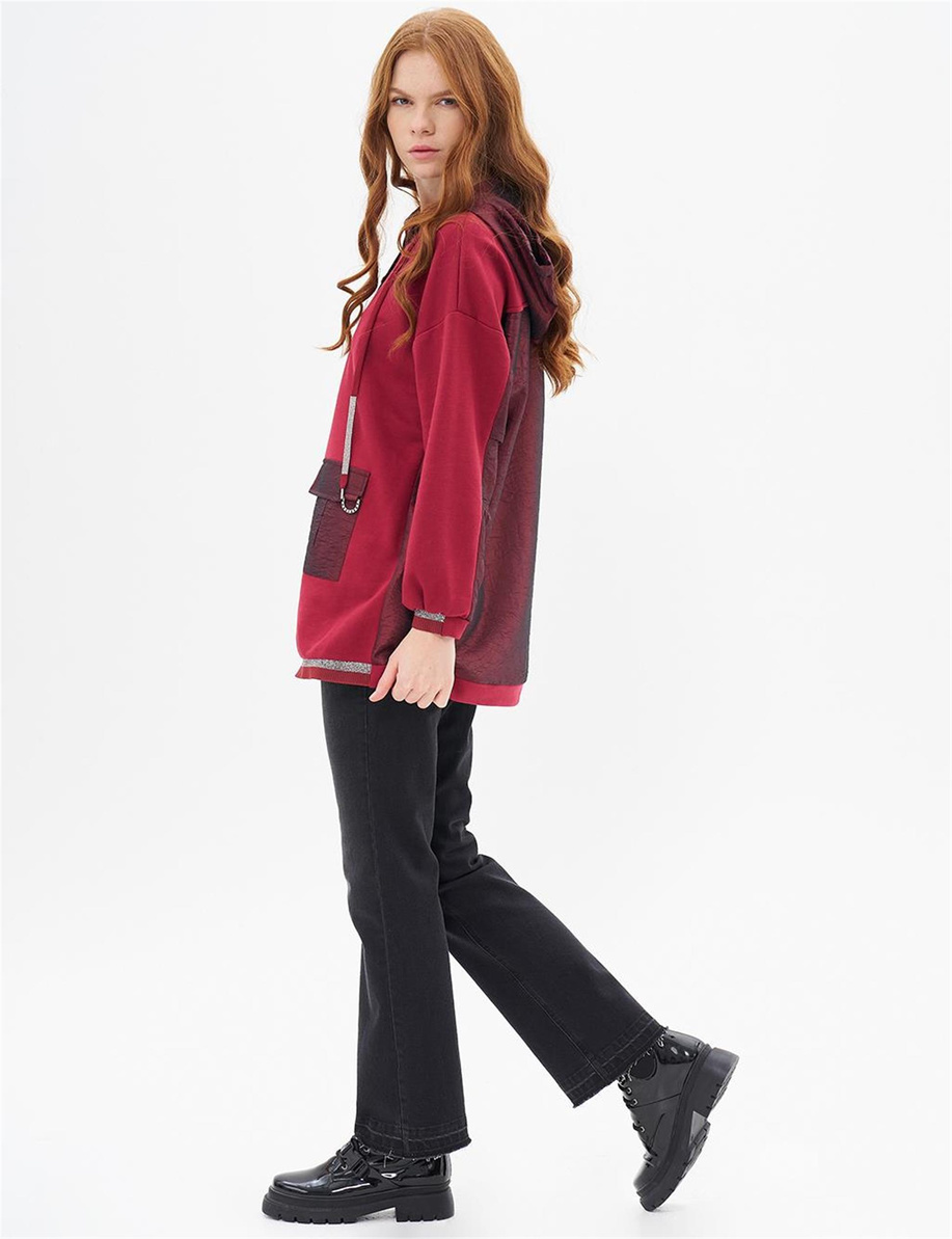 Kayra Kırmızı Sweatshırt