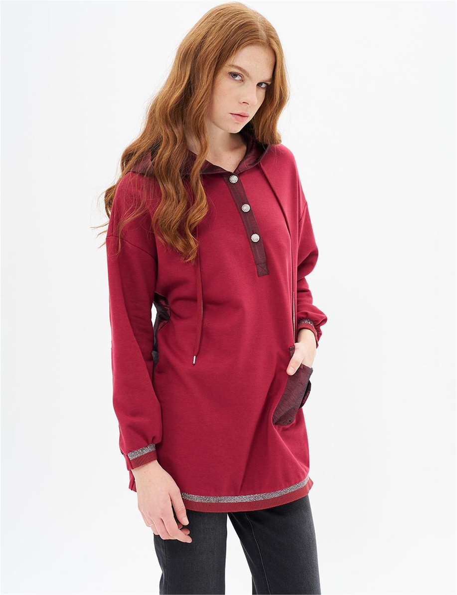 Kayra Kırmızı Sweatshırt