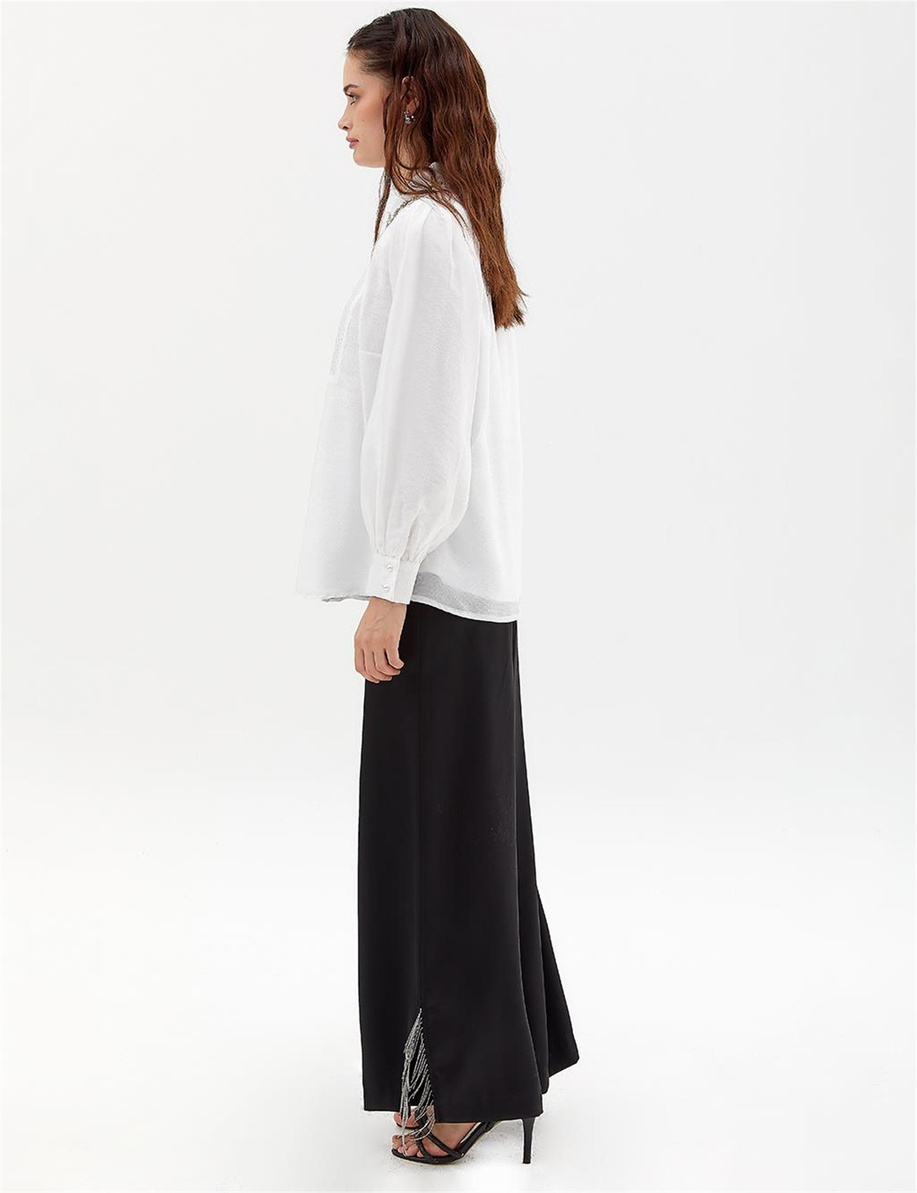 Kayra Optik Beyaz Gömlek