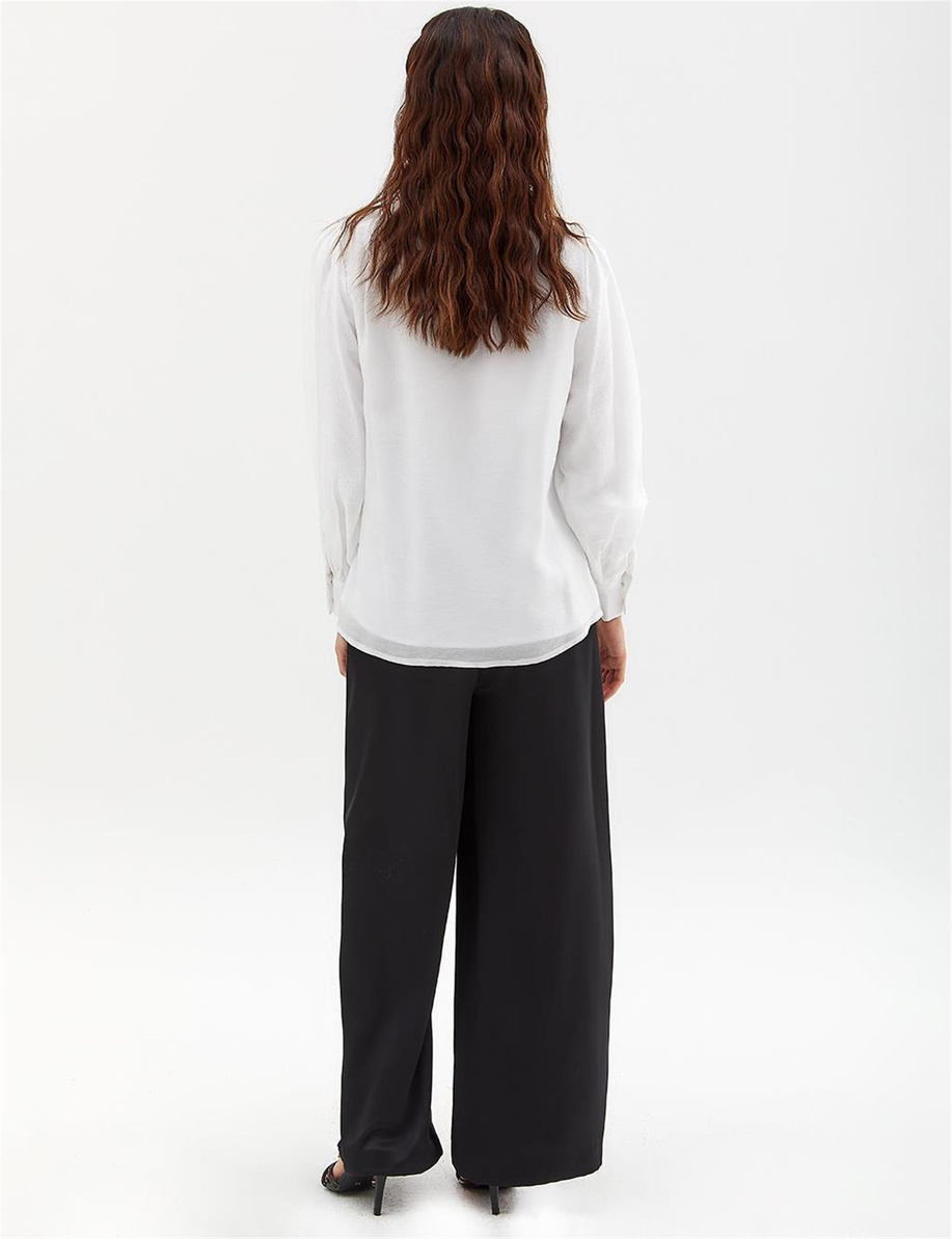 Kayra Optik Beyaz Gömlek