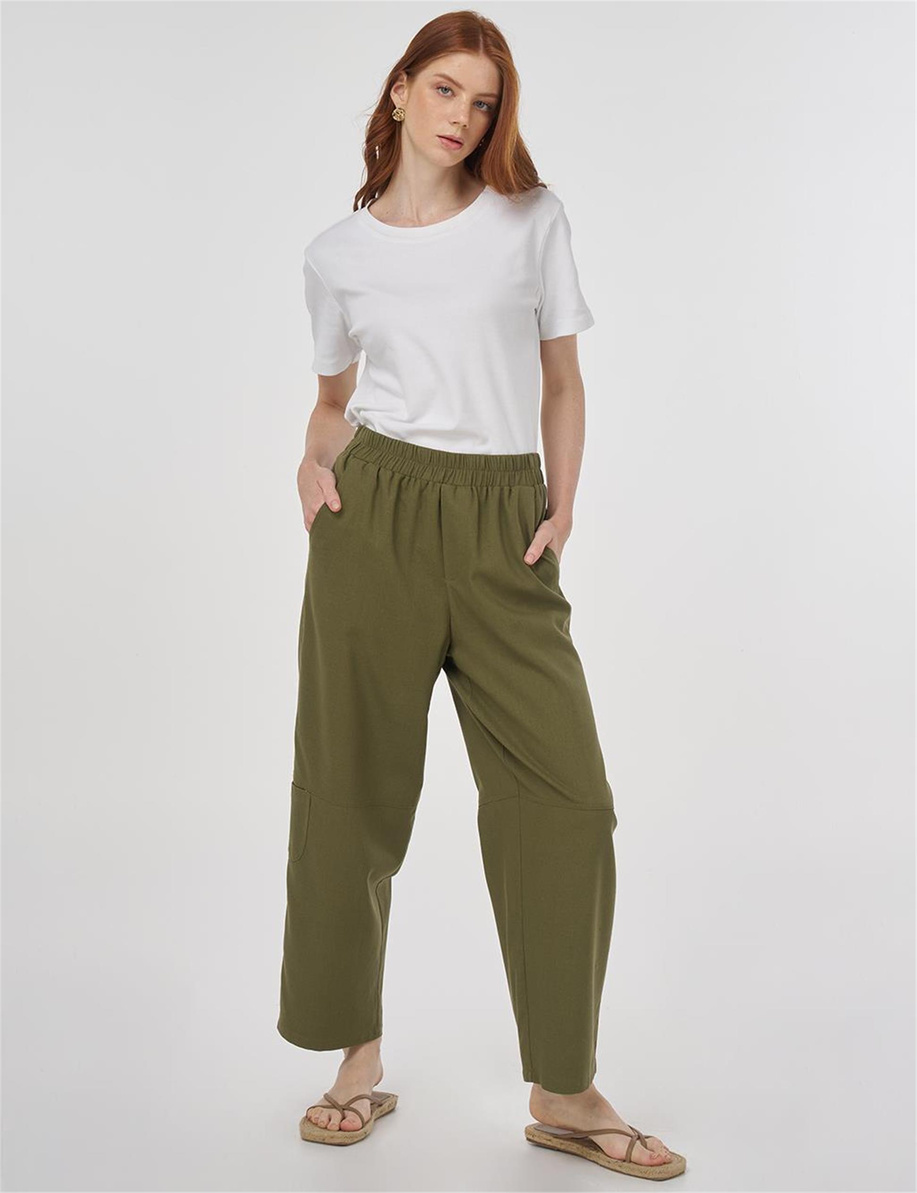 Kayra Pantolon Ka-B25-19115 Haki