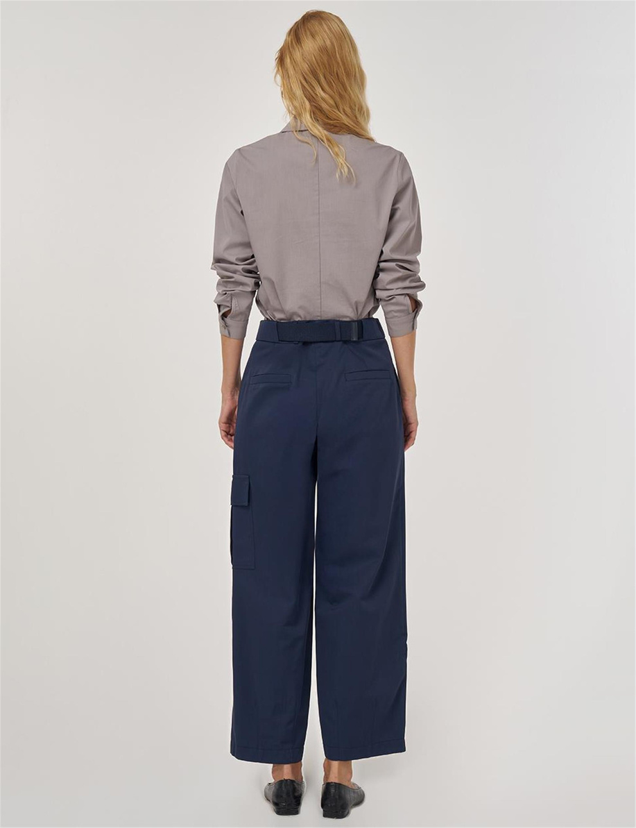 Kayra Pantolon Koyu Laci