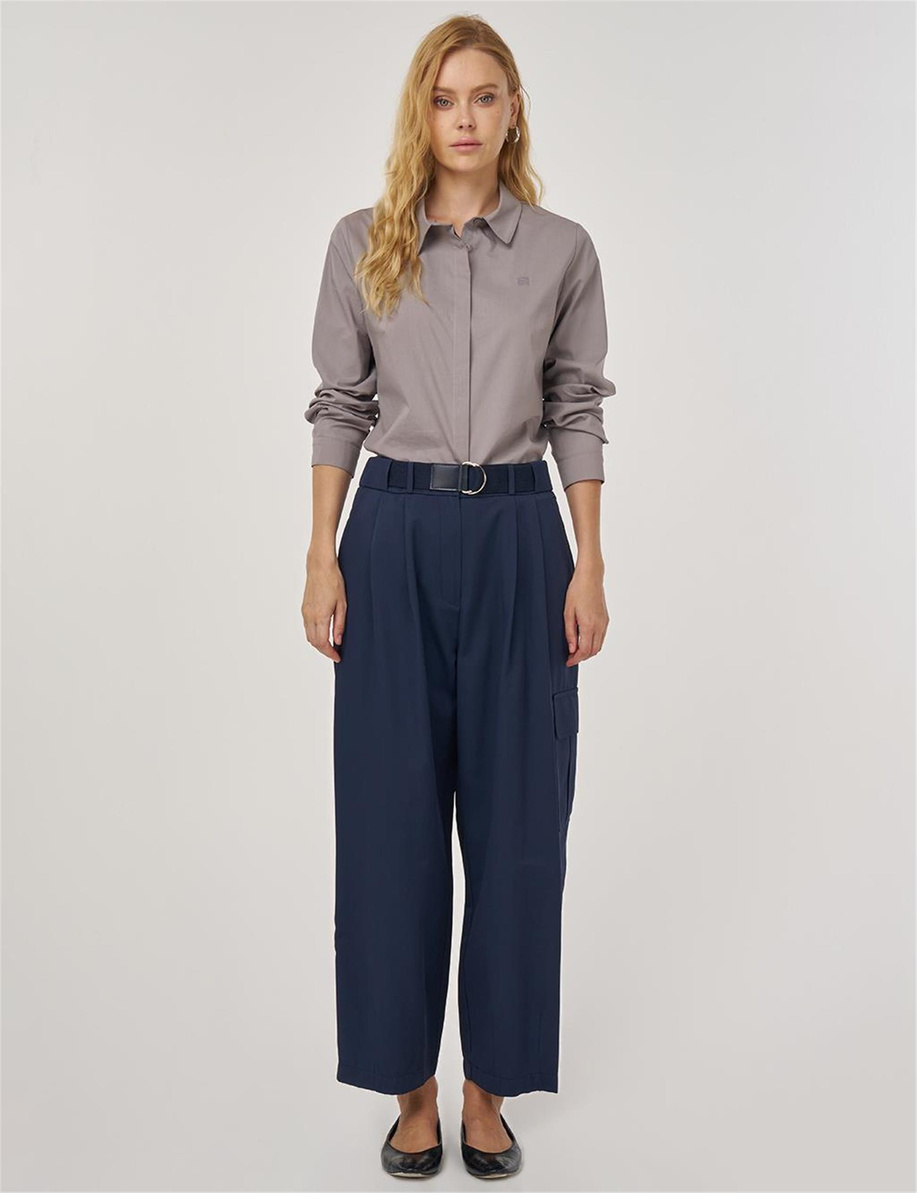 Kayra Pantolon Koyu Laci