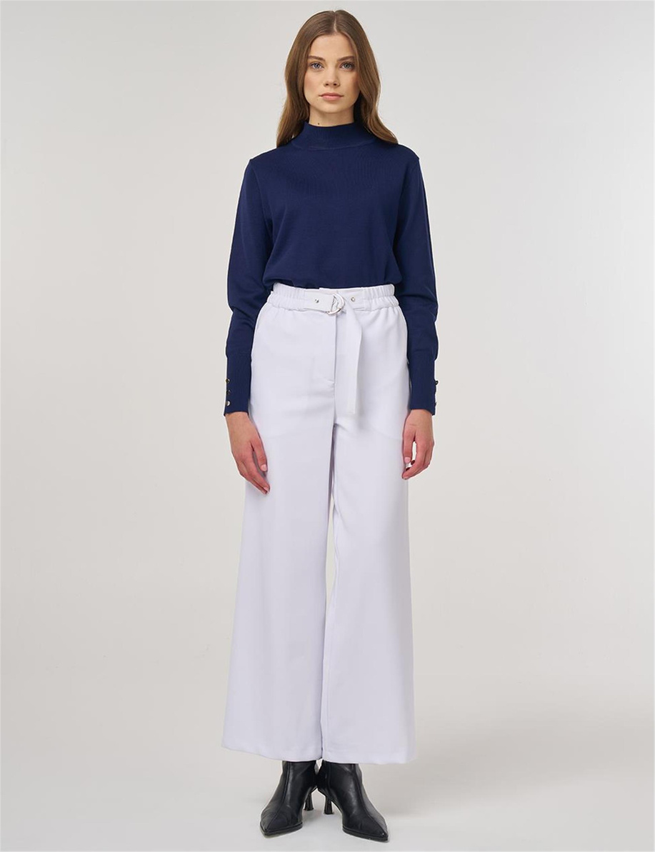 Kayra Pantolon Optik Beyaz - KA-B25-19014