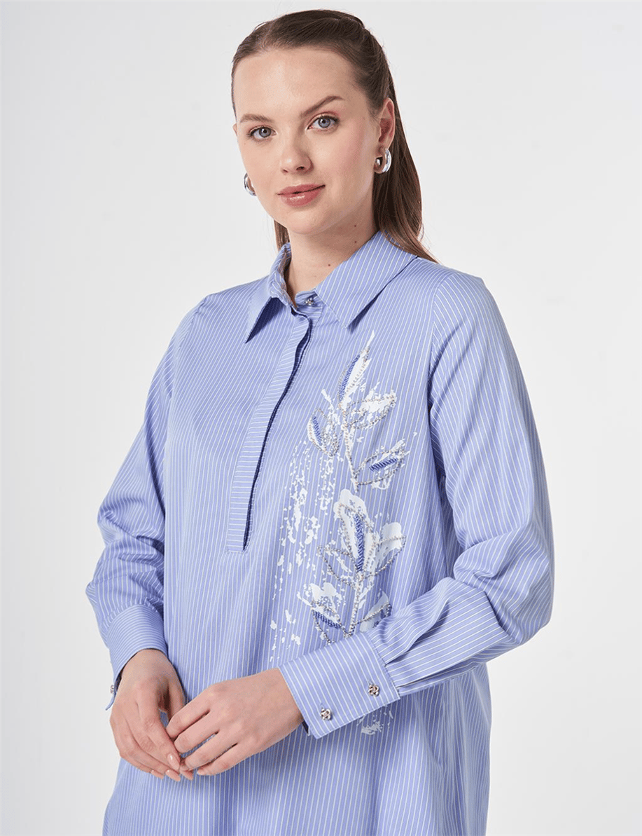 Kayra Tunik Havacı Mavi - KA-B26-21075
