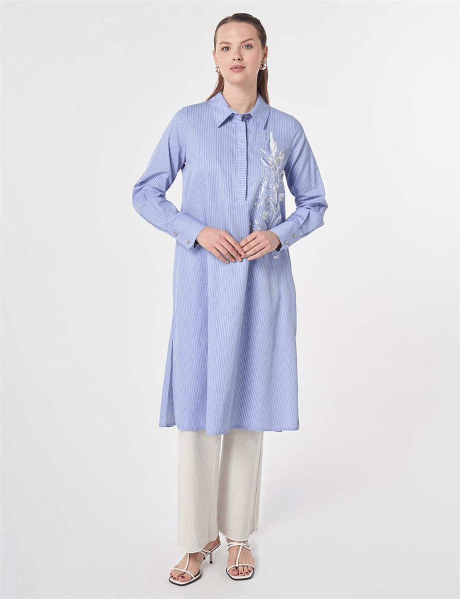 Kayra Tunik Havacı Mavi - KA-B26-21075