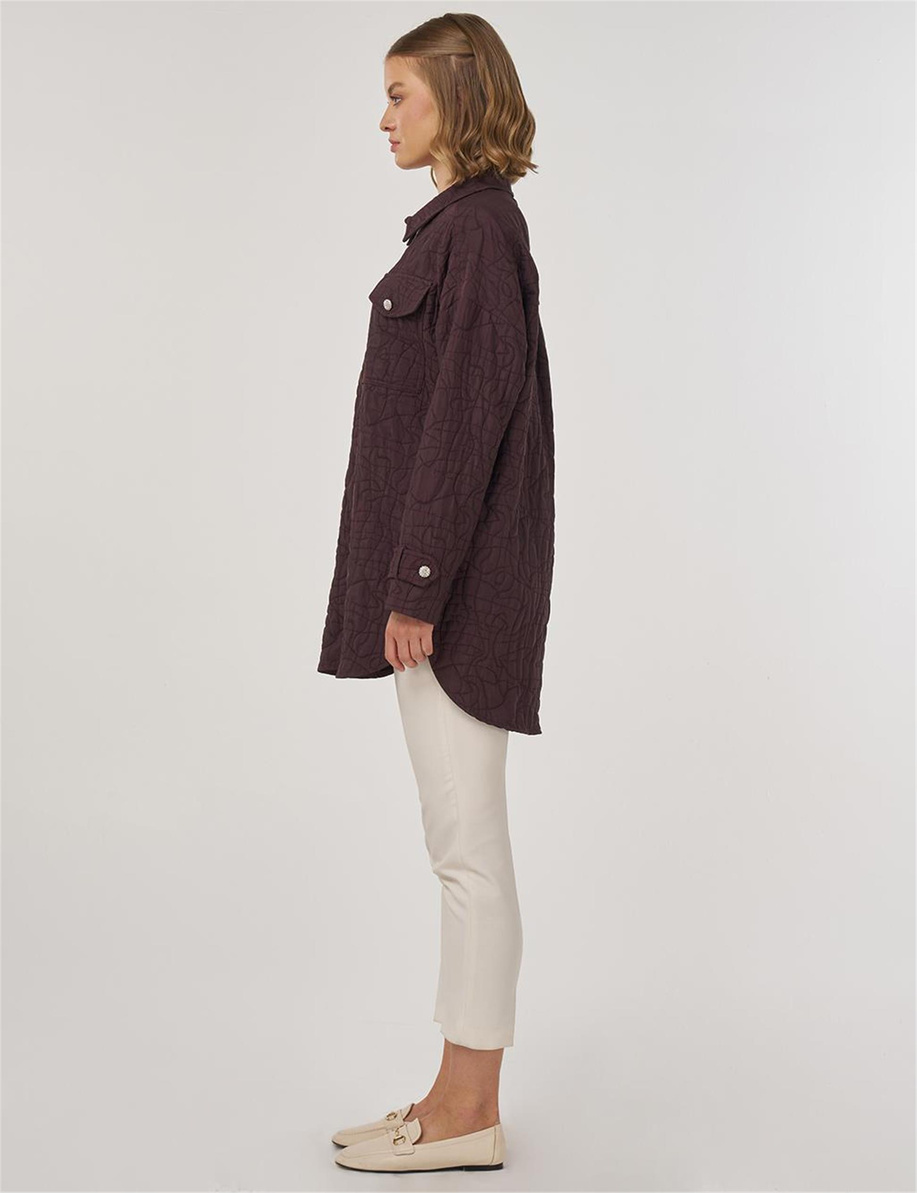 Kyr Ceket Koyu Bordo
