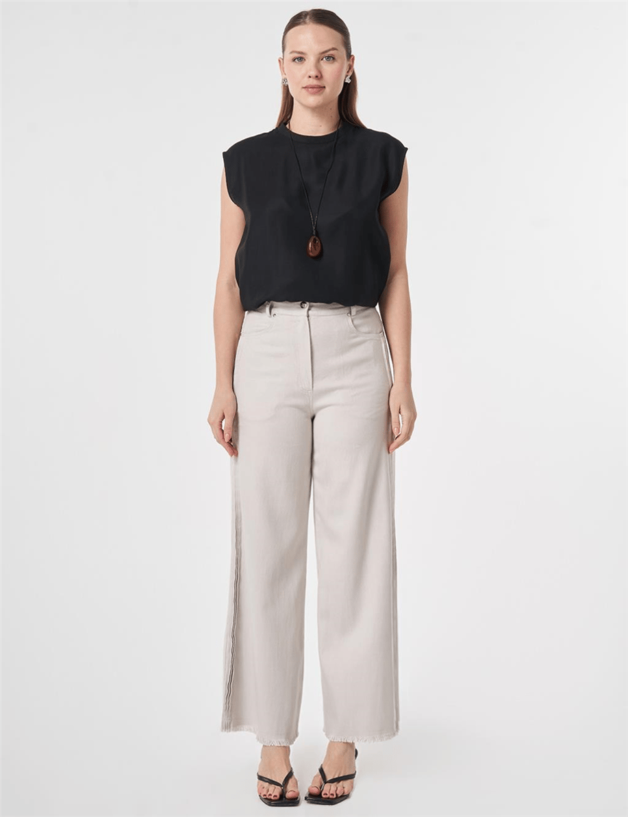 Kyr Pantolon Açık Gri - KY-B26-79043