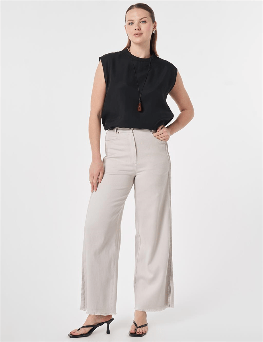 Kyr Pantolon Açık Gri - KY-B26-79043