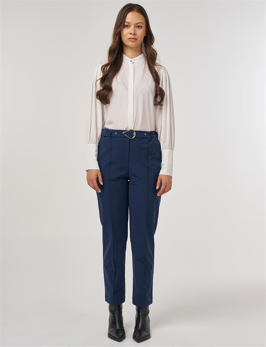 Kyr Pantolon Koyu Laci