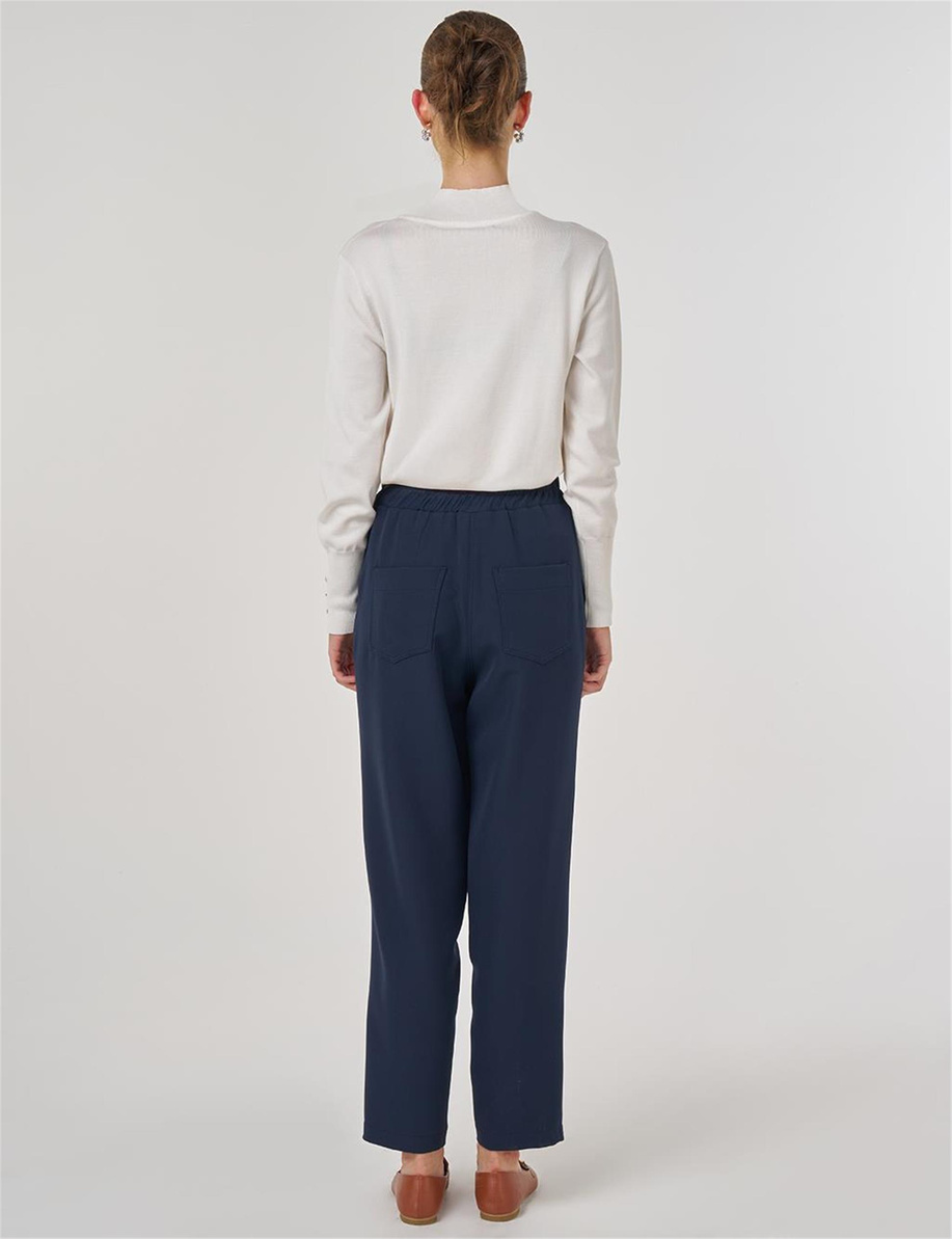 Kyr Pantolon Koyu Laci