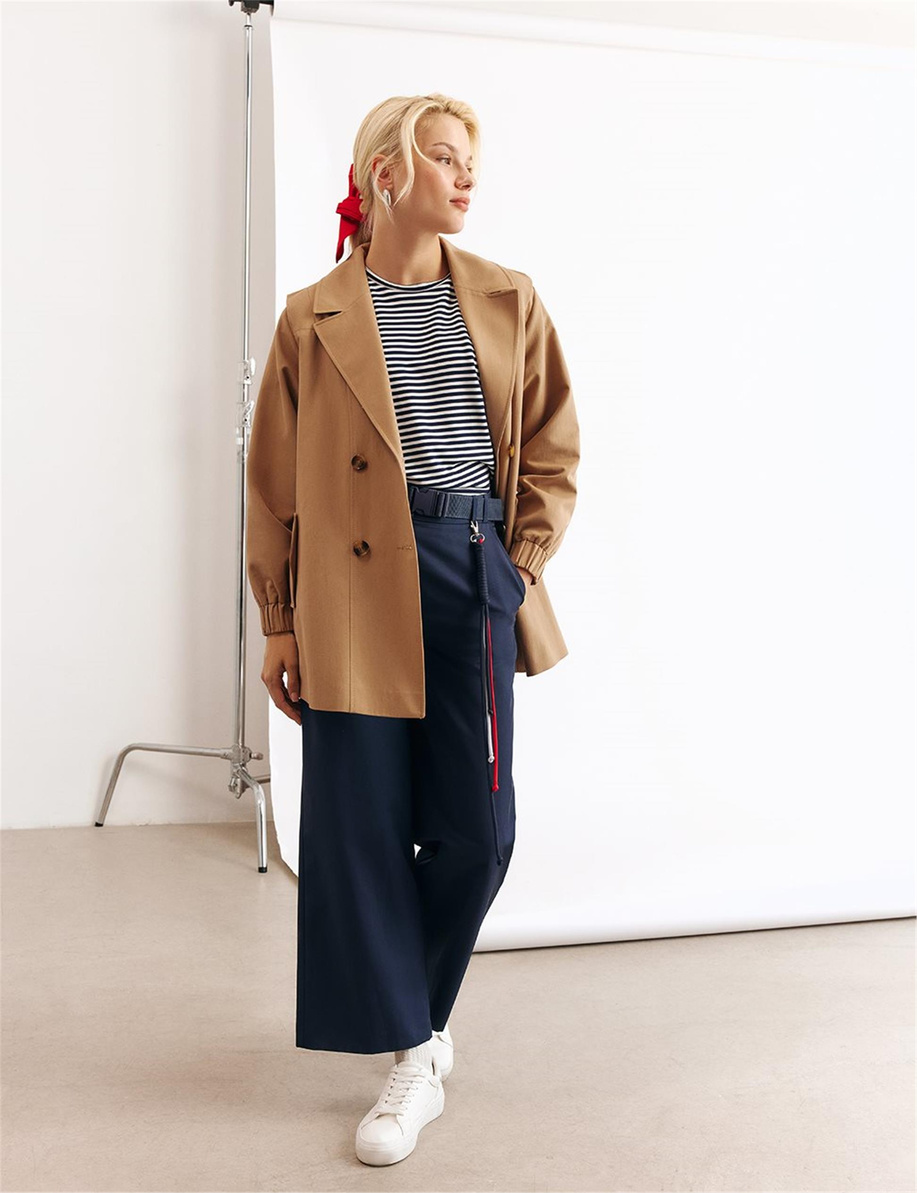 Kyr Pantolon Koyu Laci