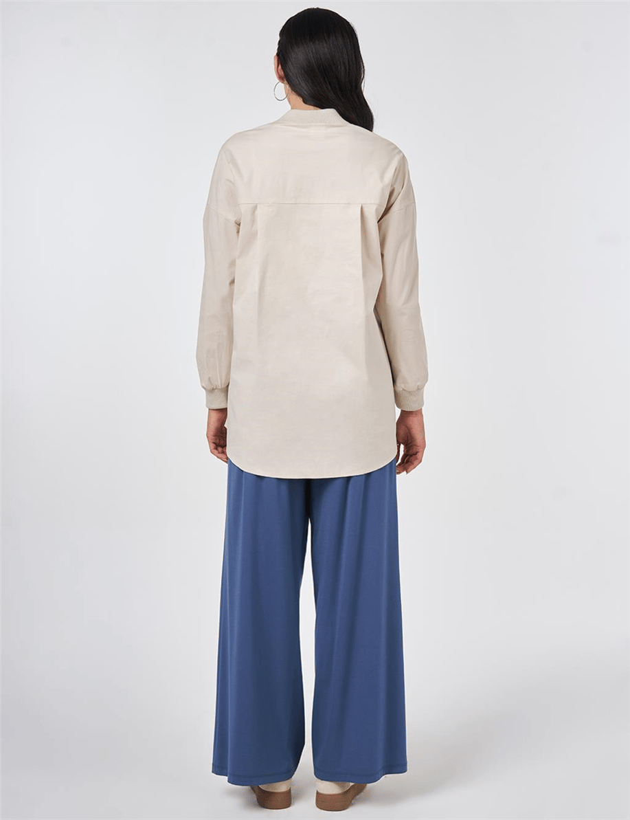 Kyr Tunik Krem - KY-B26-81002