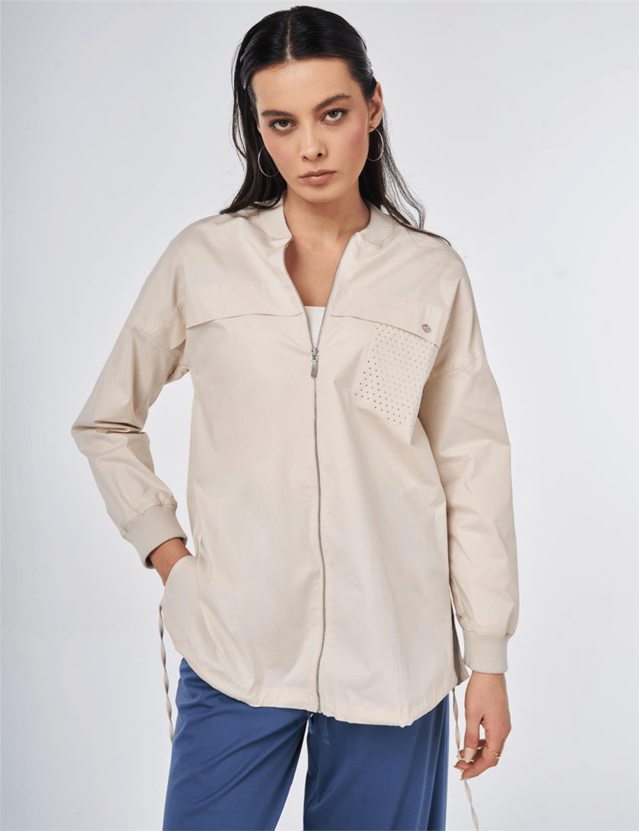 Kyr Tunik Krem - KY-B26-81002