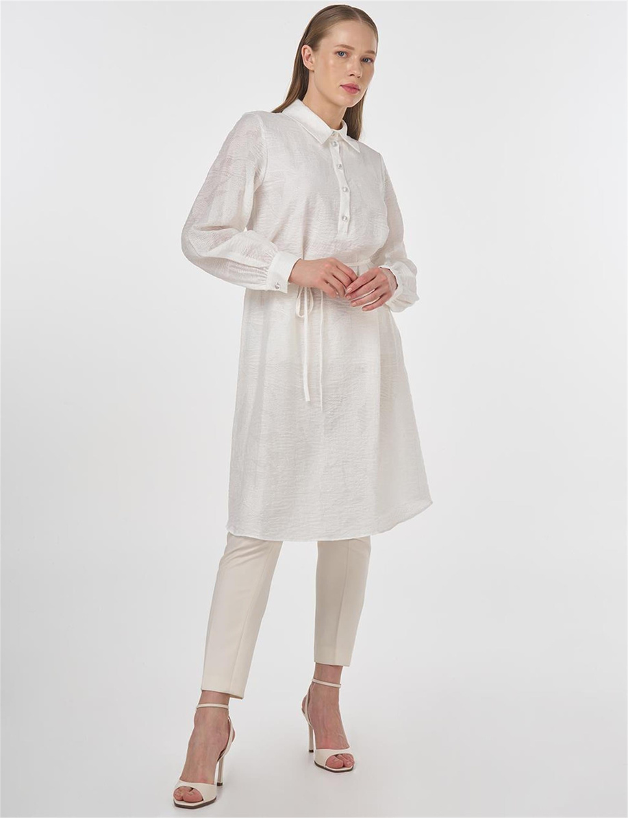 Kyr Tunik Optik Beyaz - KY-B25-81083
