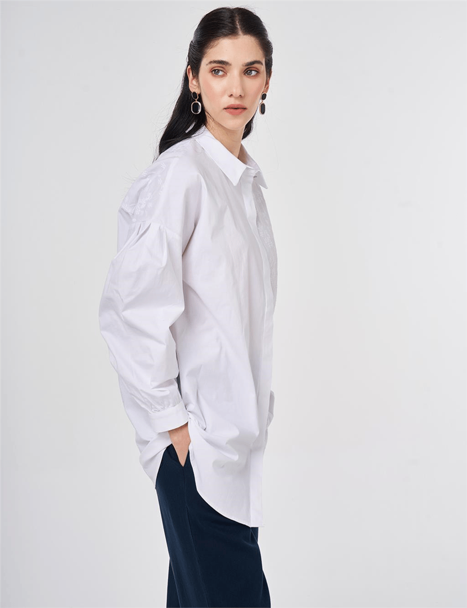 Kyr Tunik Optik Beyaz - KY-B26-81036