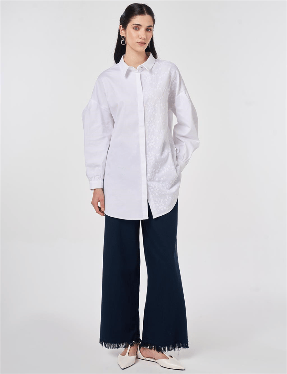 Kyr Tunik Optik Beyaz - KY-B26-81036