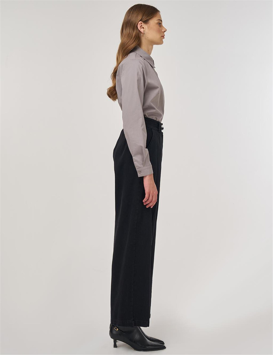 Marine Fit Denim Pantolon Siyah