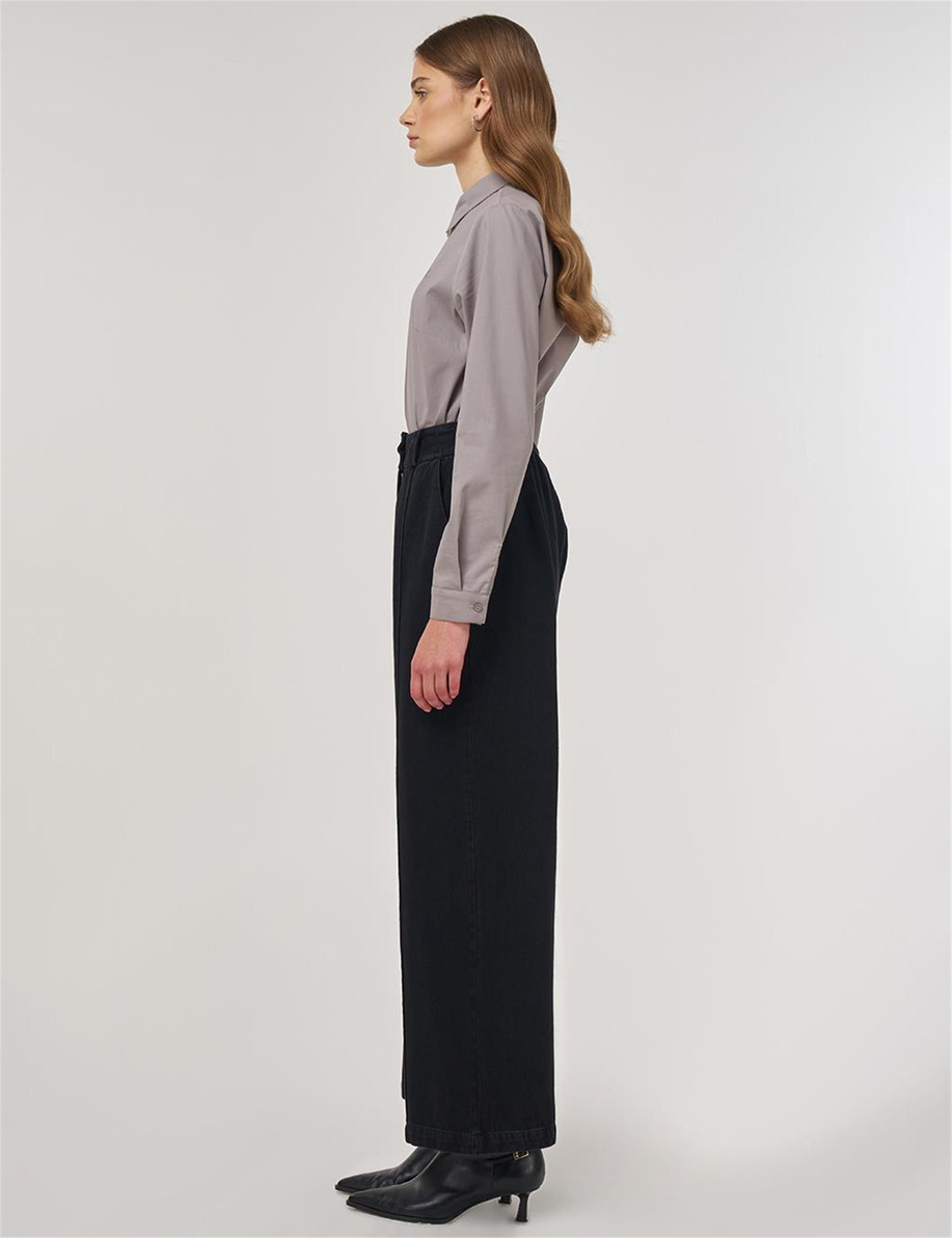 Marine Fit Denim Pantolon Siyah