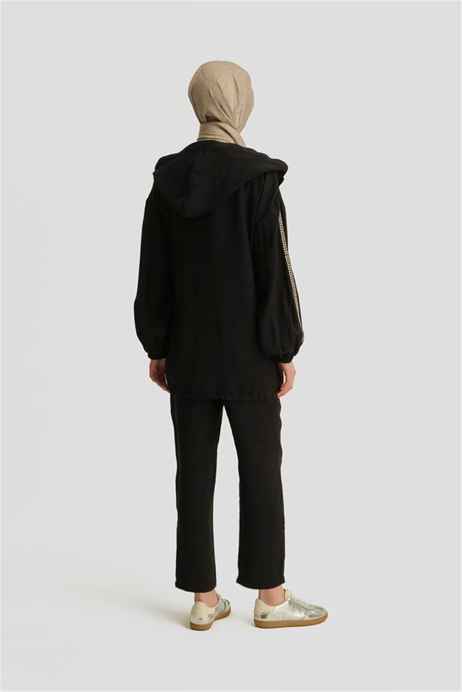 Modal Havuç Pantolon Siyah - 25YD4240-2