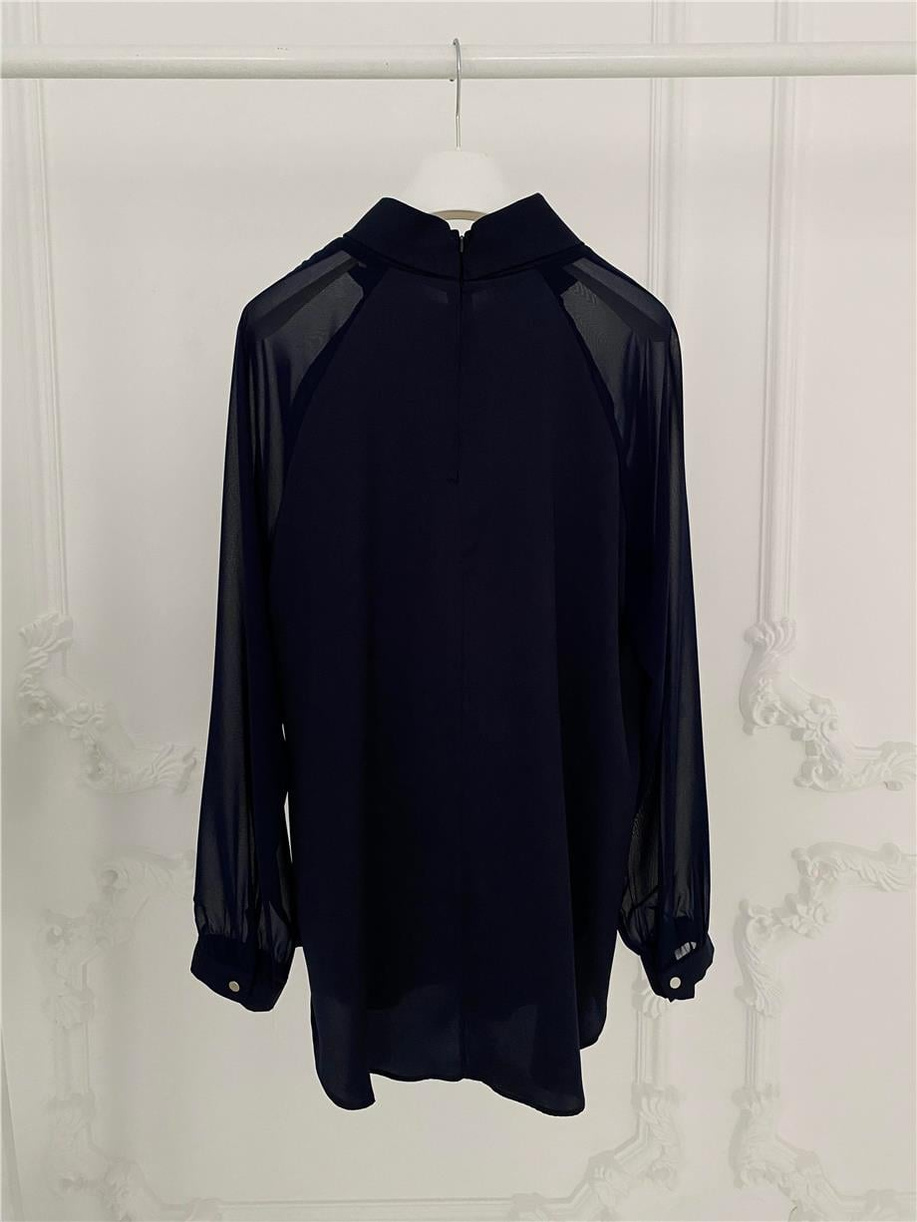 Mood Basıc Bluz Lacivert