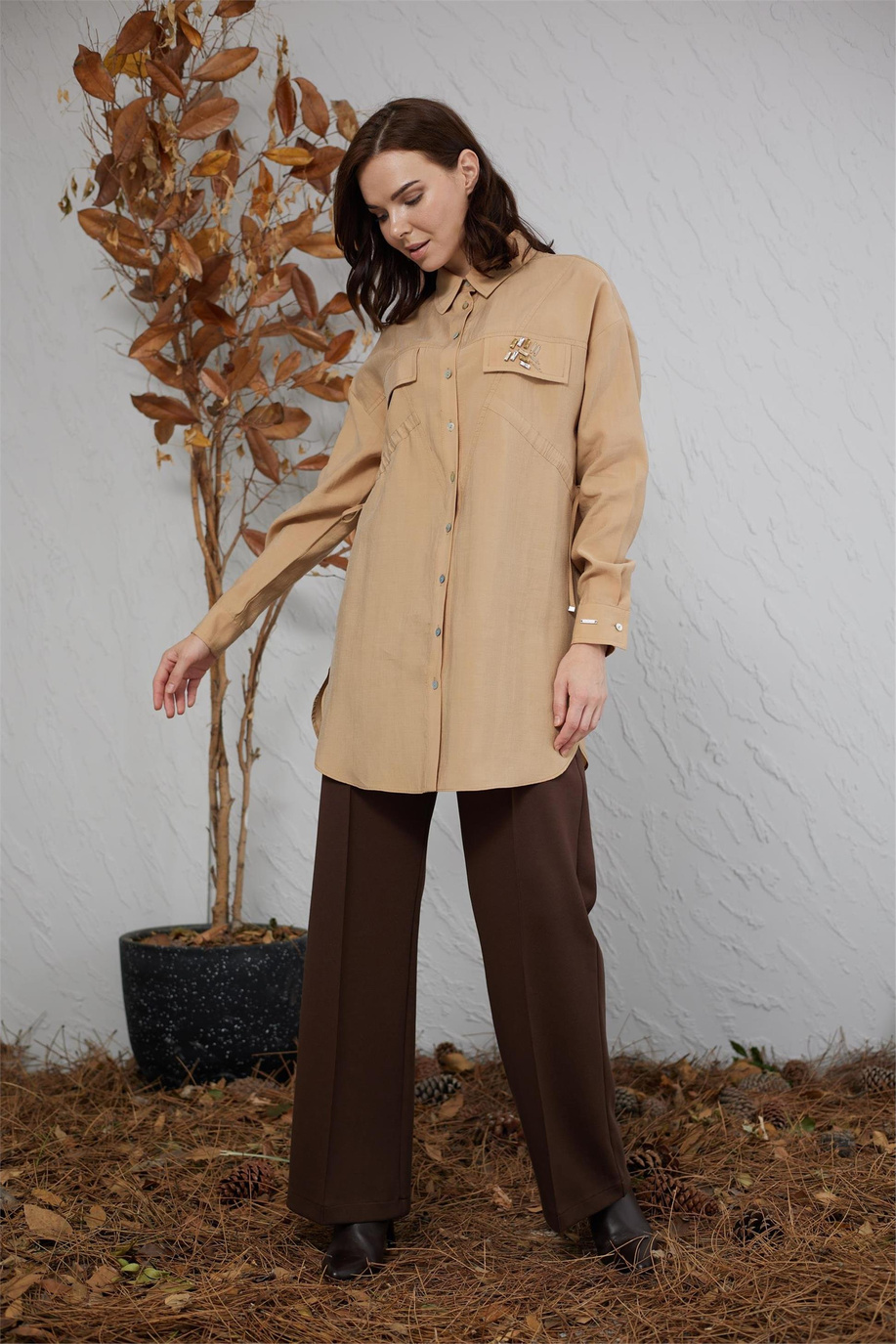 Mood Basıc Kahve Pantolon