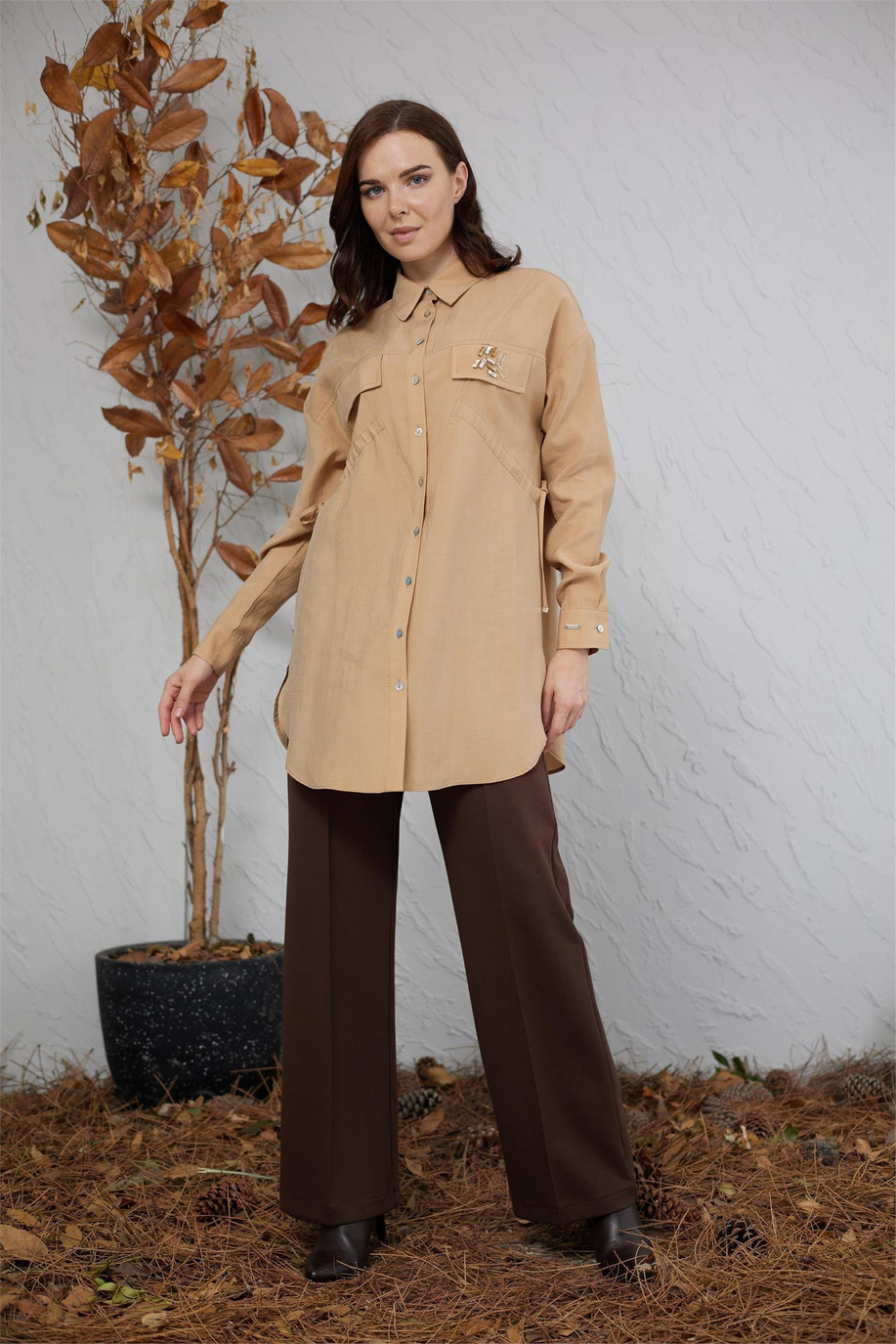 Mood Basıc Kahve Pantolon