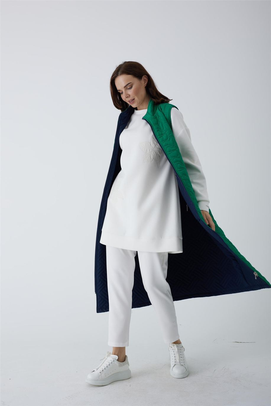 Mood Basıc Lacivert Yelek