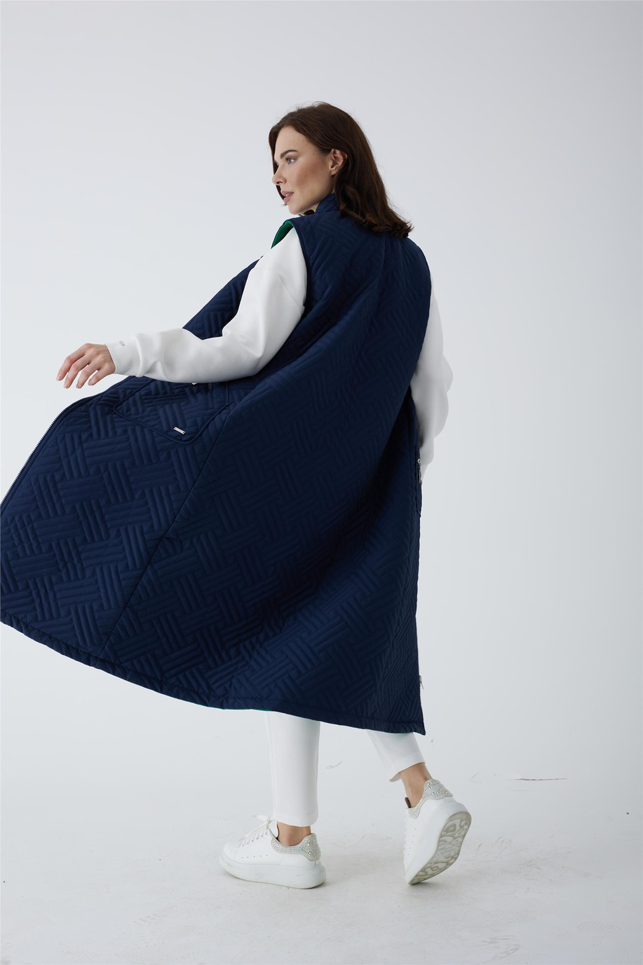 Mood Basıc Lacivert Yelek