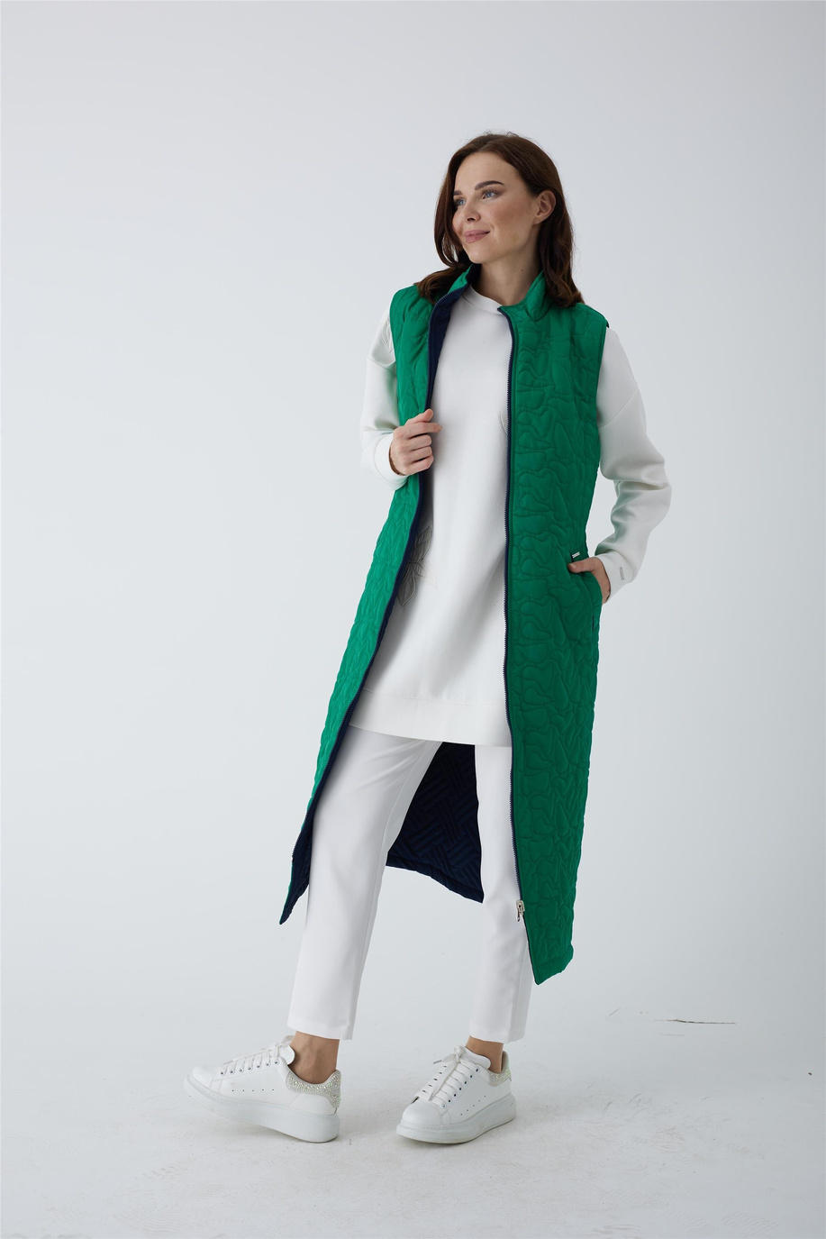 Mood Basıc Lacivert Yelek