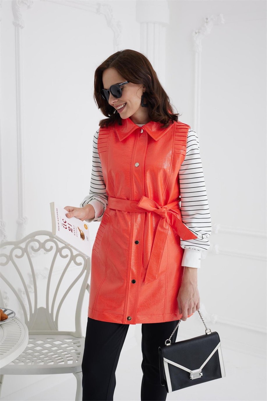 Mood Basıc Orange Yelek