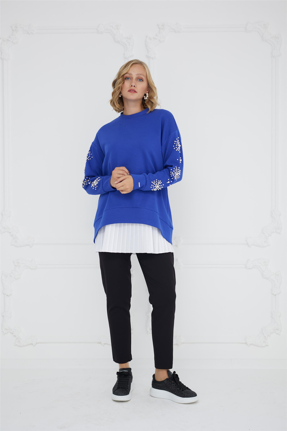 Mood Basıc Saks Tunik