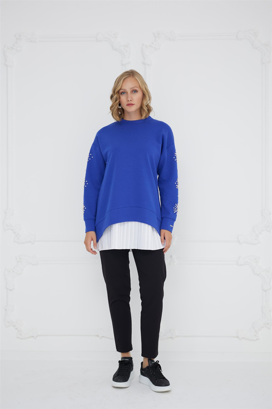 Mood Basıc Saks Tunik