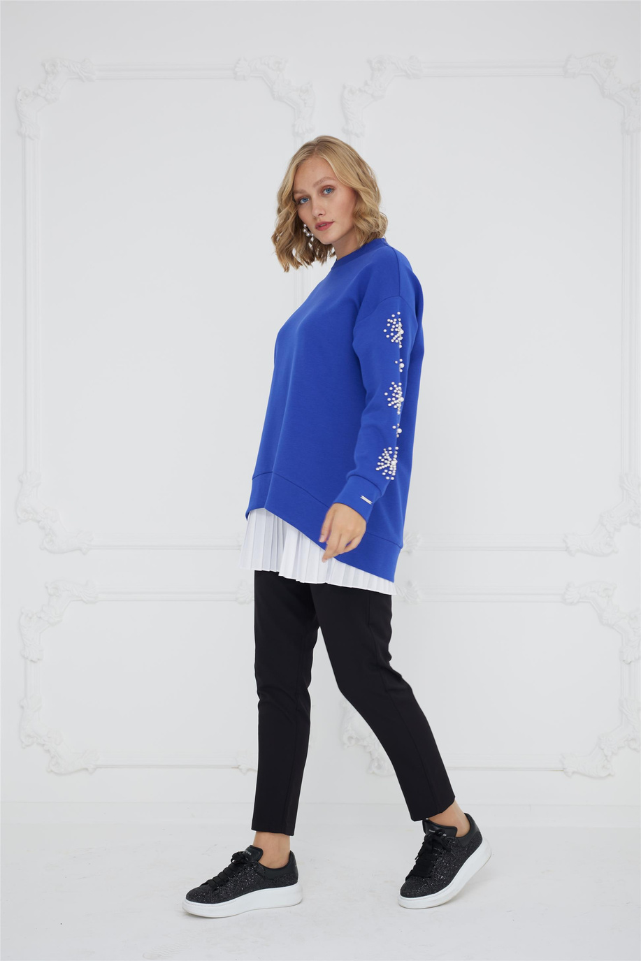 Mood Basıc Saks Tunik