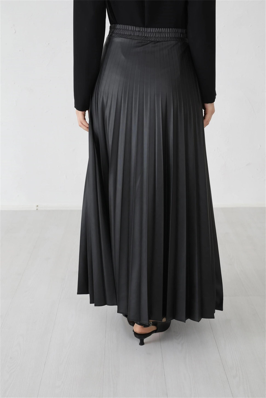 Mood Basıc Siyah Etek