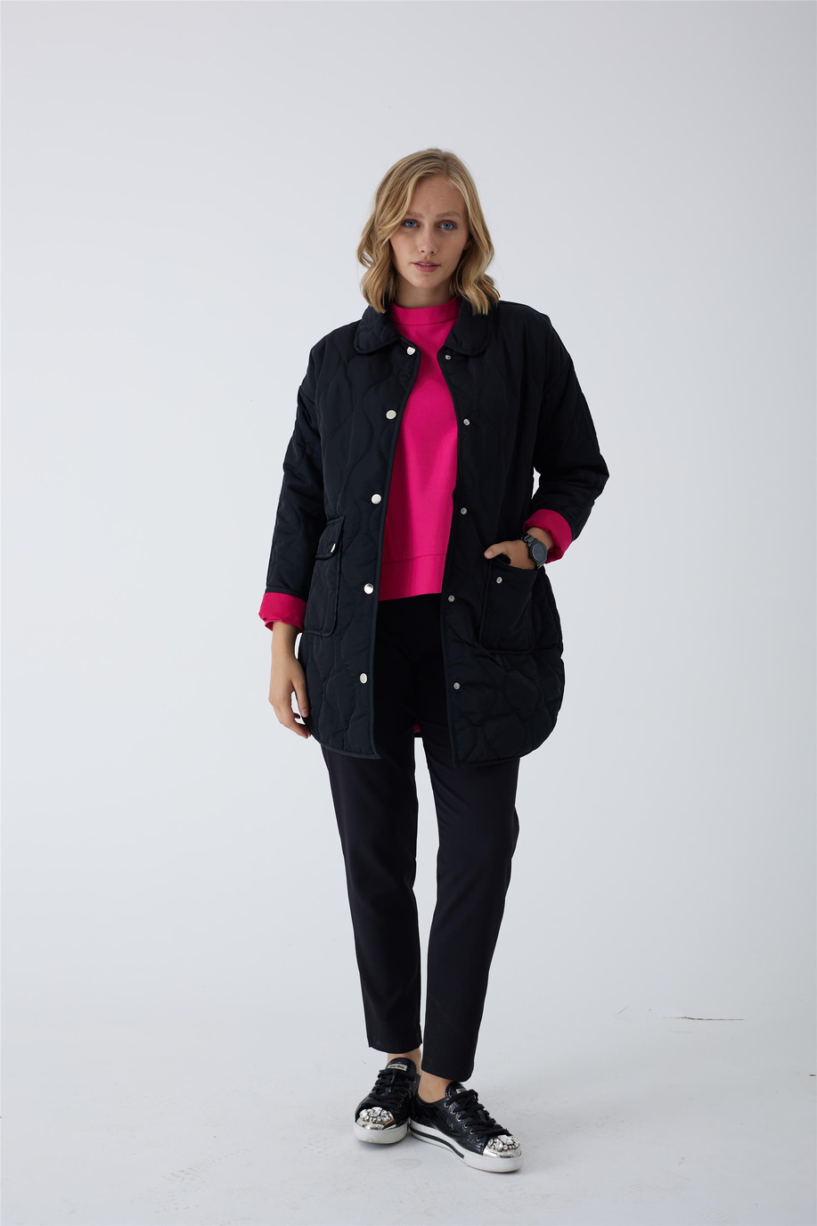 Mood Basıc Siyah Mont