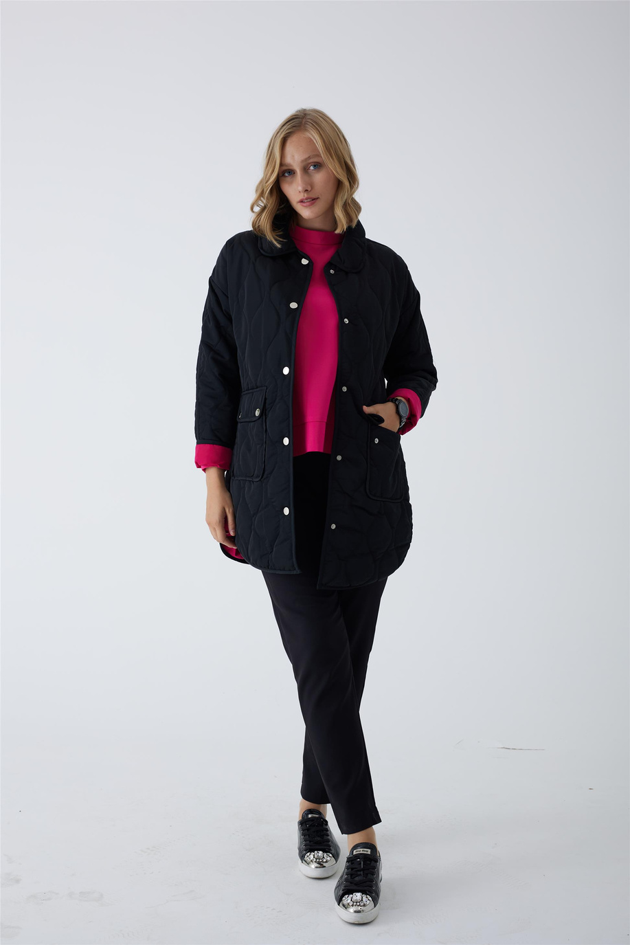 Mood Basıc Siyah Mont