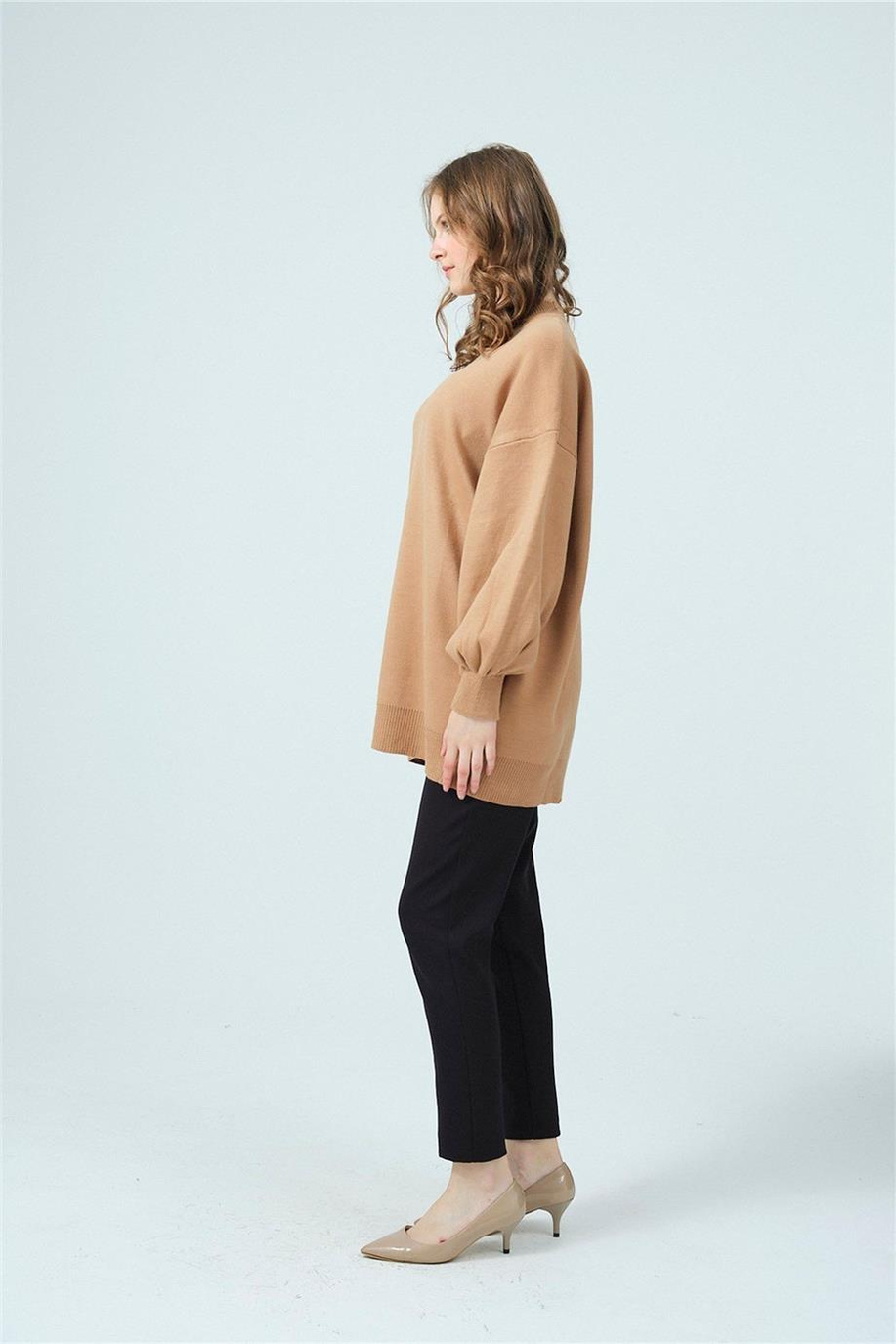 Mood Basıc Triko Latte