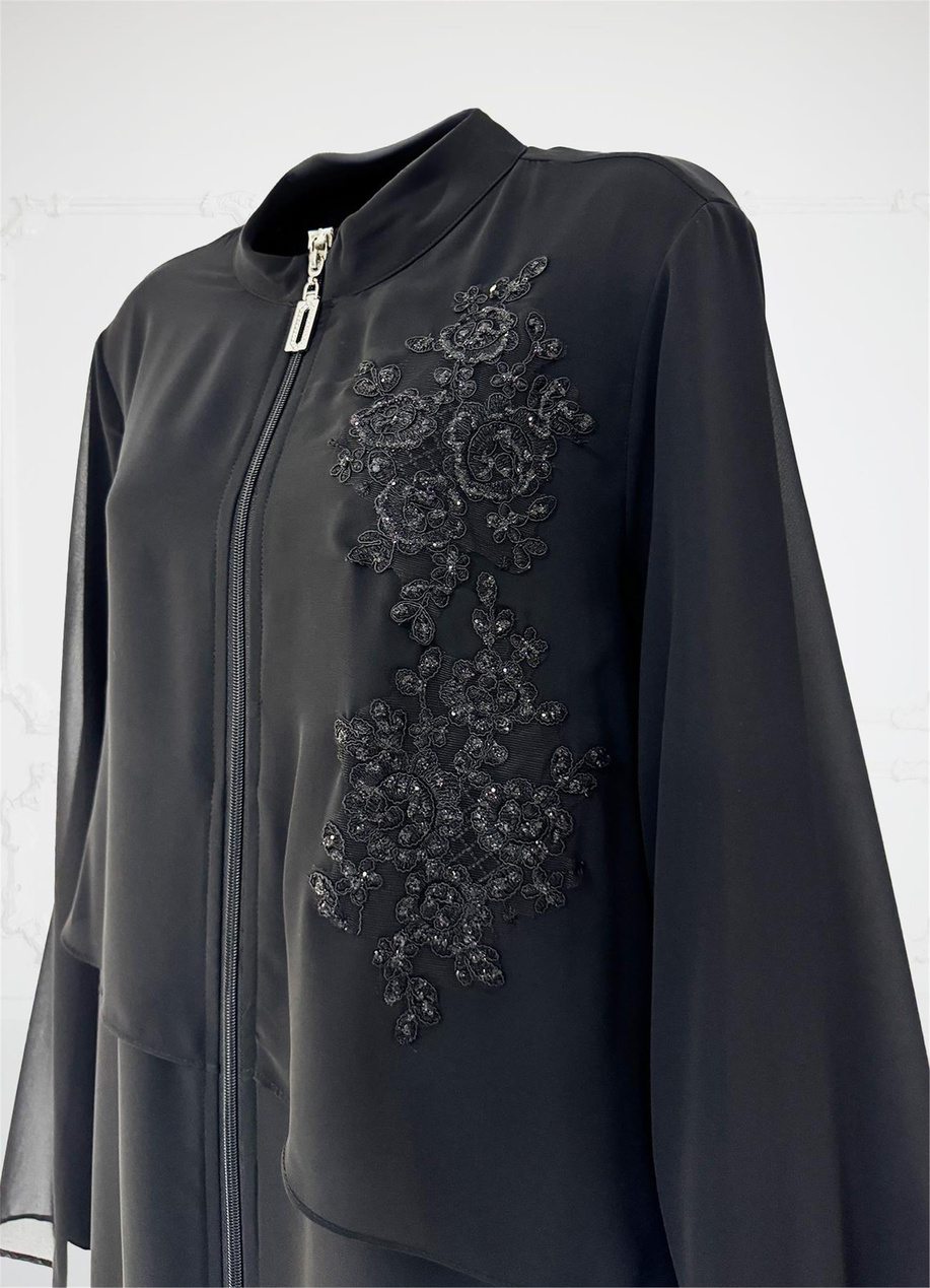 Moodbasic Siyah Ferace