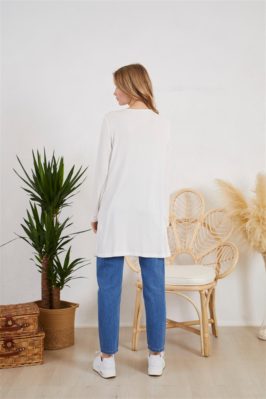 My Mood Ekru Tunik