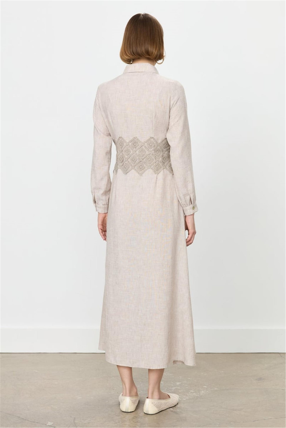 Nihan Elbise Açık Kahve - 251EL3045NH.1