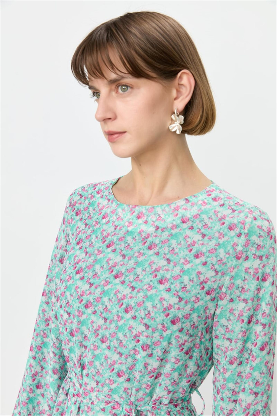 Nihan Elbise Su Yeşili - 251EL4327NH.1